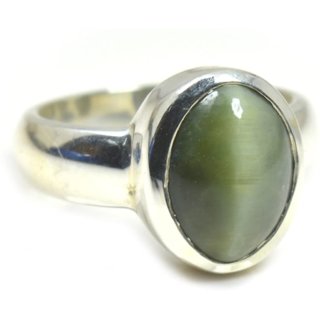 Cat's Eye Stone Ring Adjustable Ring for Women