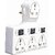 Multi Plug 3+1 Universal Socket Adaptor with Led Indicator Individual Switch, 6 Amp Extension Cord Board