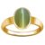 CERTIFIED GEMSTONE ring  Cat's Eye Gold Ring