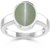 Unheated  Certified Green Stone Ring Men and Women