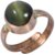Natural Cat's Eye Stone Green Stone Ring