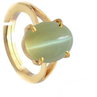 Natural  Unheated Cat's Eye Stone Unisex