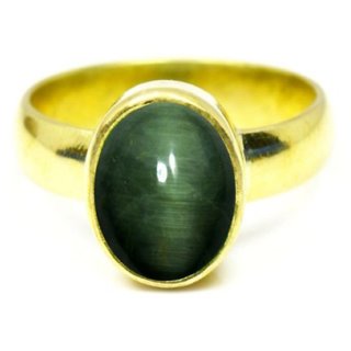 Real Cat's Eye Ring is made up of Gold.