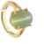 Natural  Unheated Cat's Eye Stone Unisex
