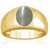 Certified and Beautiful Green Cat's Eye Adjustable Ring