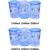 NAYASA - 1500 ml, 1500 ml, 1500 ml, 1500 ml, 1500 ml, 1500 ml Plastic Grocery Container(Pack of 6, Blue)