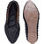 Kiana Women's Solid Black Canvas Slip On Closed Toe Bellies