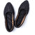 Kiana Women's Solid Black Canvas Slip On Closed Toe Bellies
