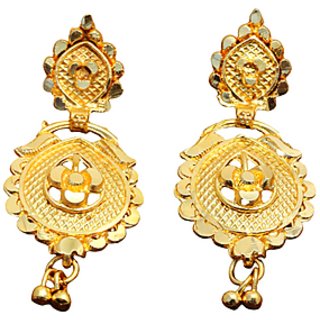 Earring brass plating alloy steel for girls (pack of 1)