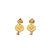 Earring brass plating alloy steel for girls (pack of 2)