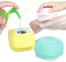 RIGHT TRDERS SILICONE SHAMPOO DISPENSER CUM BRUSHl