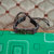 M Men Style Religious Lord Shiv Trishul Damaru Green  Leather   Adjustable Bracelet