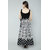 Women's Cotton Printed Wrap Around Skirt (DWC1051_White_Free Size)