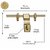 Brass Aldrop 543