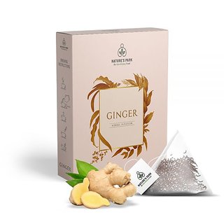 Ginger Herbal Infusion Pyramid Infusion Bags5
