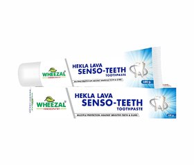 WHEEZAL HEKLA LAVA SENSO-TEETH TOOTH PASTE (PACK OF 3)