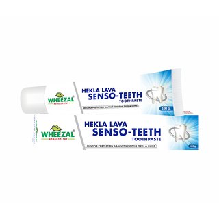 WHEEZAL HEKLA LAVA SENSO-TEETH TOOTH PASTE (PACK OF 3)