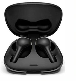 Lenovo HT06 Bluetooth Headset (Black, True Wireless).