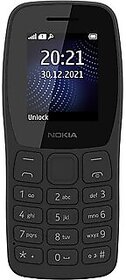 Nokia 105 SS (Single SIM, 800mAh Battery, 1.77 Inch Display)
