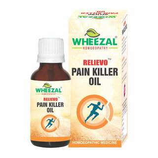 Wheezal Relievo pain killer oil 120 ml (pack of 2)