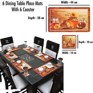 REVEXO PLACEMAT SET OF 06 PCS