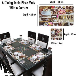 REVEXO PLACEMAT SET OF 06 PCS