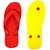FOMO Men's Red Health Flip Flops