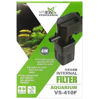 Venus Aqua VS-410F Mini  Aquarium Internal Filter