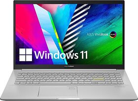 Asus Vivobook Ultra K15 Core I3 11Th Gen - (8 Gb/256 Gb Ssd/Windows 11 Home) K513Ea-L303Ws K513E Thin And Light Laptop(15.6 Inch, Transparent Silver, 1.8 Kg, With Ms Office)