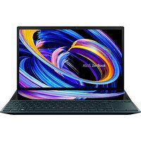 Asus Zenbook Duo 14 (2021) Touch Panel Core I5 11Th Gen - (16 Gb/512 Gb Ssd/Windows 11 Home/2 Gb Graphics) Ux482Egr-Ka521Ws Thin And Light Laptop(14 Inch, Celestial Blue, 1.62 Kg, With Ms Office)