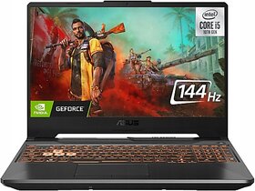 Asus Tuf Gaming F15 Core I5 10Th Gen - (8 Gb/1 Tb Ssd/Windows 11 Home/4 Gb Graphics/Nvidia Geforce Gtx 1650/144 Hz) Fx506Lh-Hn310W Gaming Laptop(15.6 Inch, Black, 2.30 Kg)