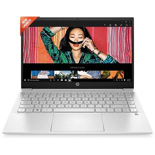 Hp Pavilion Core I5 11Th Gen - (8 Gb/512 Gb Ssd/Windows 11 Home) 14-Dv1000Tu Thin And Light Laptop(14 Inch, Natural Silver, 1.41 Kg, With Ms Office)
