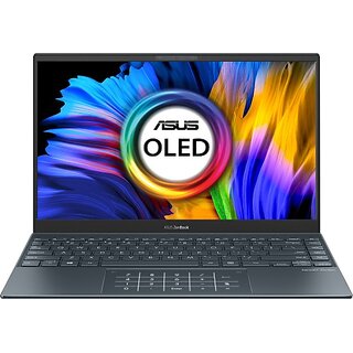 Asus Zenbook Core I7 11Th Gen - (16 Gb/512 Gb Ssd/Windows 11 Home) Ux325Ea-Kg722Ws Thin And Light Laptop(13.3 Inch, Pine Grey, 1.14 Kg, With Ms Office)