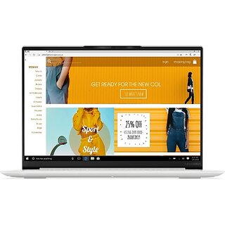 Lenovo Yoga Slim 7 Intel Evo Core I7 11Th Gen - (16 Gb/1 Tb Ssd/Windows 10 Home) Carbon 13Itl5 Thin And Light Laptop(13.3 Inch, Moon White, 0.966 Kg, With Ms Office)
