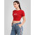 Printed Combo of 2 Crop TOPS of 170 GSM with Bio-Wash 100 Cotton Fabric Tshirts
