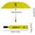 ZORION Wine Bottle Folding Umbrella UV protected Multi color 1 Piece