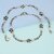 Memoir Brass Oxidised Finish Floral Pattern Payal Pajeb Fashion Anklets Traditional Jewellery Women (AKHR7811)