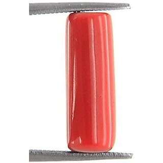 12.00 Ratti Original Italian Red Coral/Moonga Certified Natural Gemstone