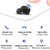 Beatsynizer Latest Nano Earwear T-9 ( Single Ear ) Bluetooth Earbud Headset with Mic