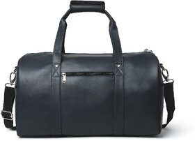 MATRICE duffle bag with blue faux vegan leather(NE-S-0796-Blue)