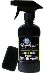 Royal Shine Car  Bike Polish 250 ML with Form Applicator