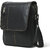 MATRICE messenger bag with black faux vegan leather(NE-S-0798-Black)