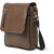 MATRICE messenger bag with tan faux vegan leather(NE-S-0798-Tan)