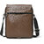 MATRICE messenger bag with tan faux vegan leather(NE-S-0798-Tan)