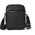 MATRICE messenger bag with black faux vegan leather(NE-S-0799-Black)