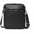 MATRICE messenger bag with black faux vegan leather(NE-S-0800-Black)
