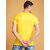 2DUDES BY RDG Men's Solid Pink Cotton Round Neck Half Sleeved T-Shirt
