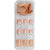 Lick - Press on Nails 30 Pcs French Manicure False/Artificial Nails Extension Reusable Acrylic Nails LKC-88-72
