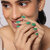 Lick - Press on Nails 24 Pcs Fake Nails/Artificial Nails/Stick on False Nails With Application Kit LKA-89-3