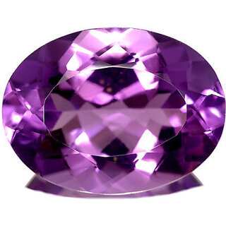 CEYLONMINE original stone Amethyst 7.25 ratti unheated Purple Amethyst semi-precious gemstone for unisex